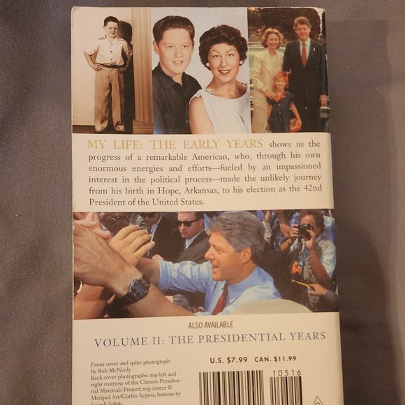 "My Life, The Early Years" Biography Paperback By Bill Clinton - Picture 6 of 9